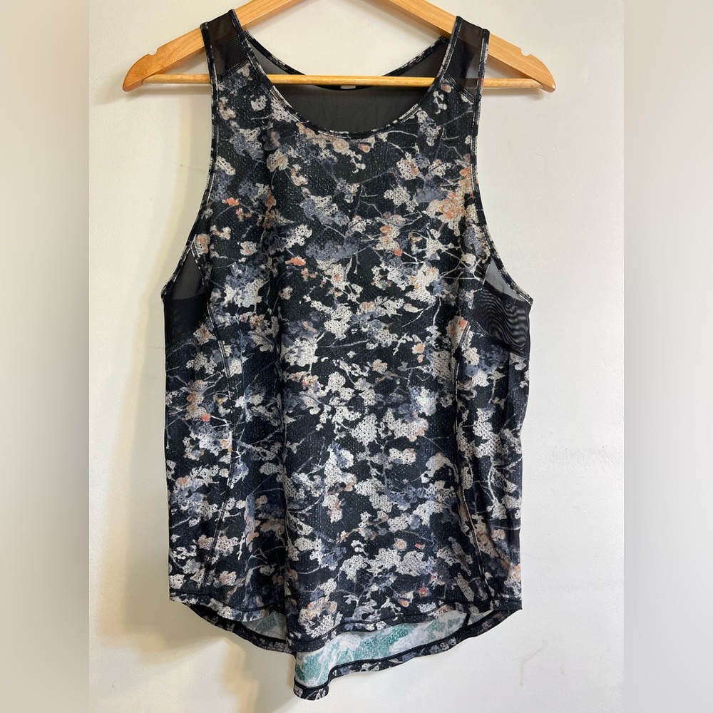 Lululemon Floral Sculpt Tank, Color: Multi-Color, Size: 8